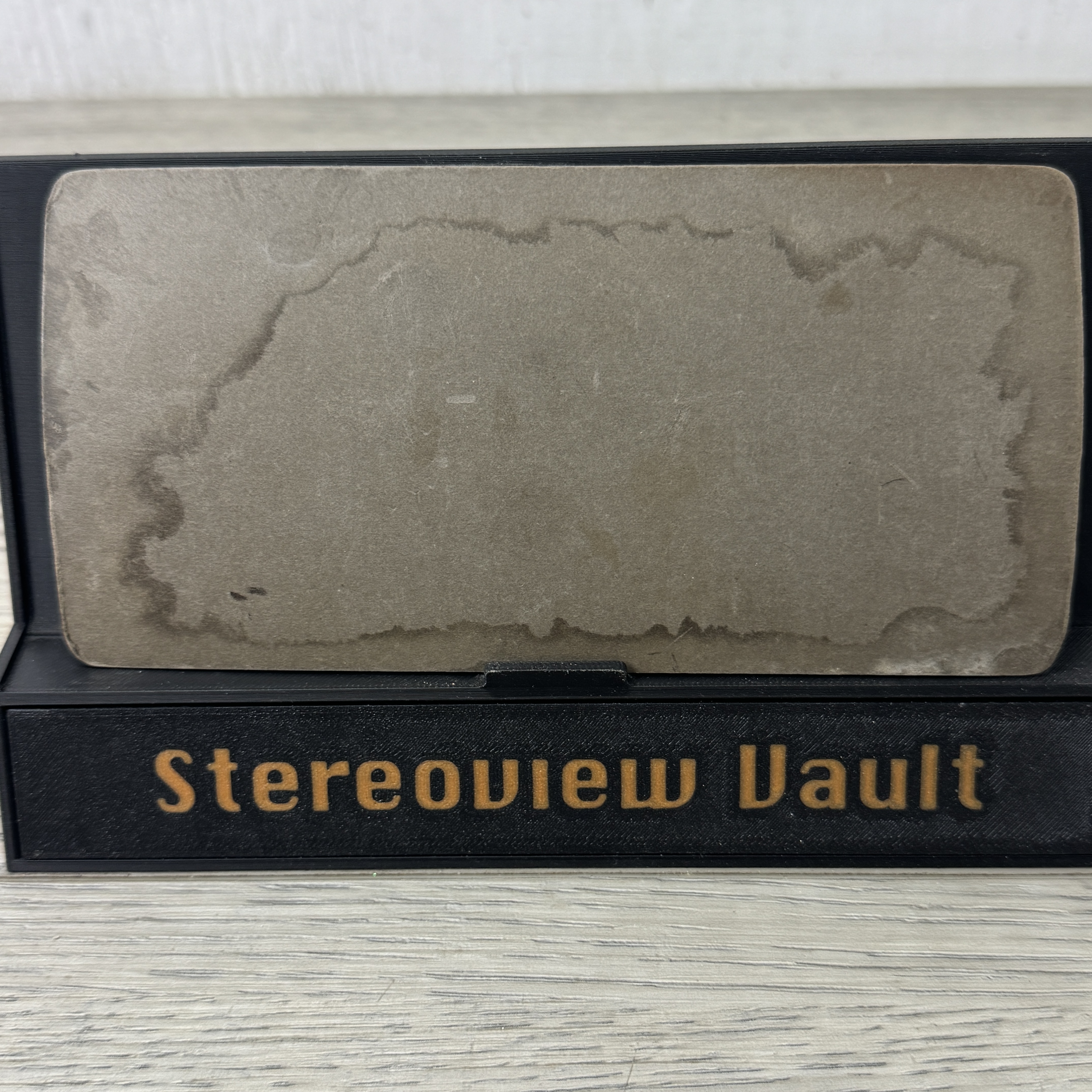 Underwood Stereoview #1048, Angels Guard Children, c. 1900 - Back