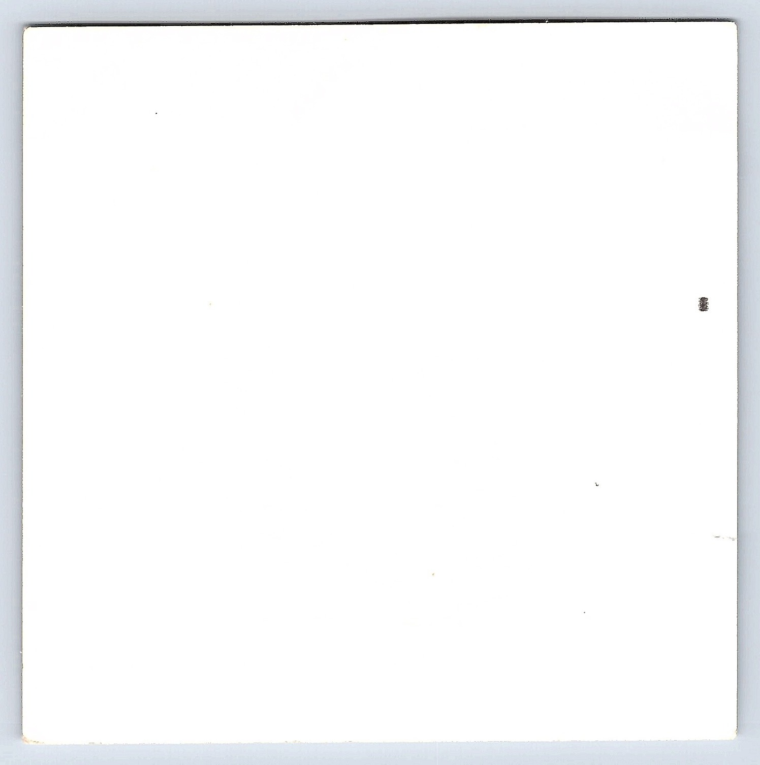 1960s Wedding Party Photograph, Black and White, 3.5 × 3.5 inches - Back