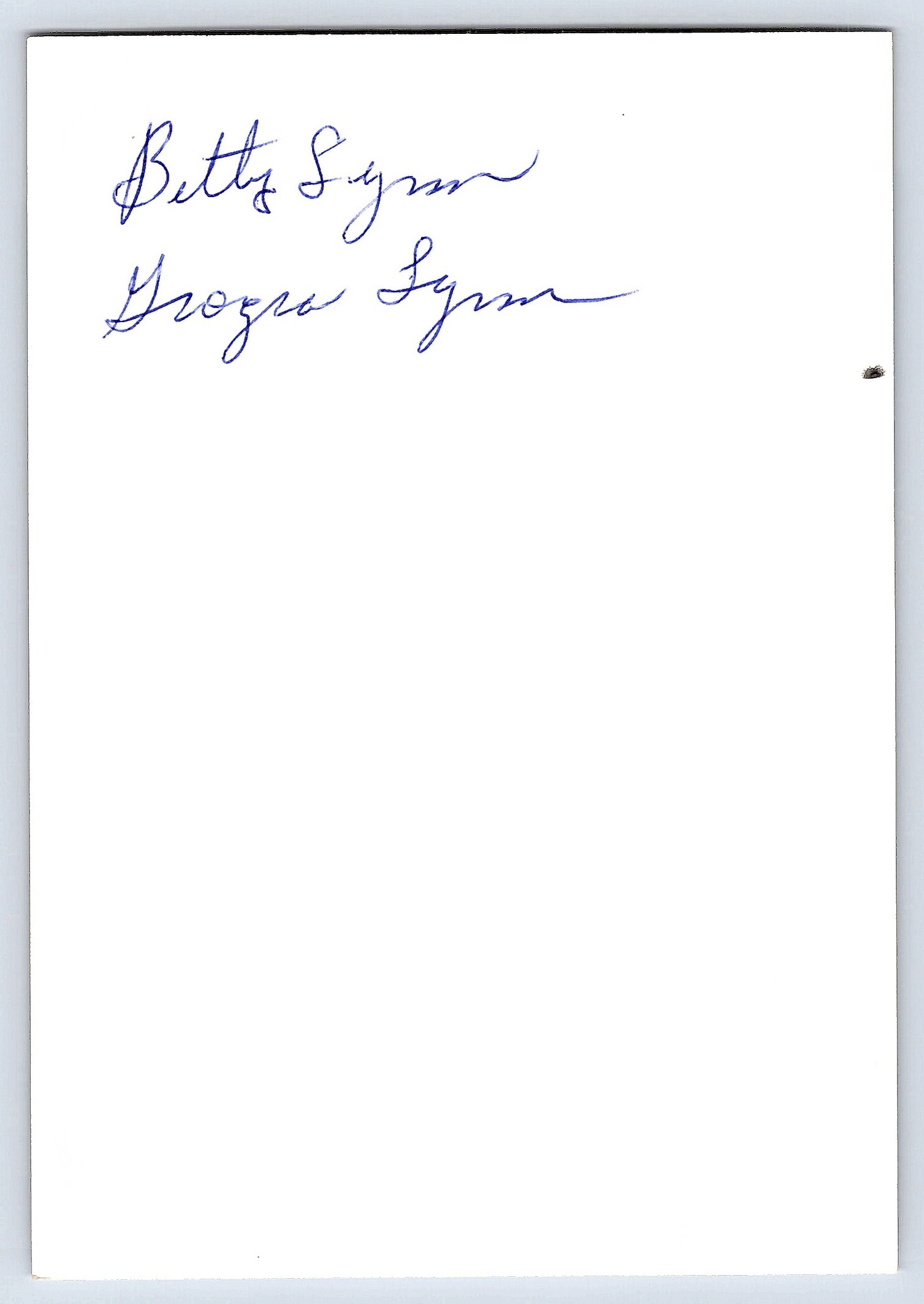 1970s Snapshot of Two Girls Outdoors, 3.5 × 5 inches - Back