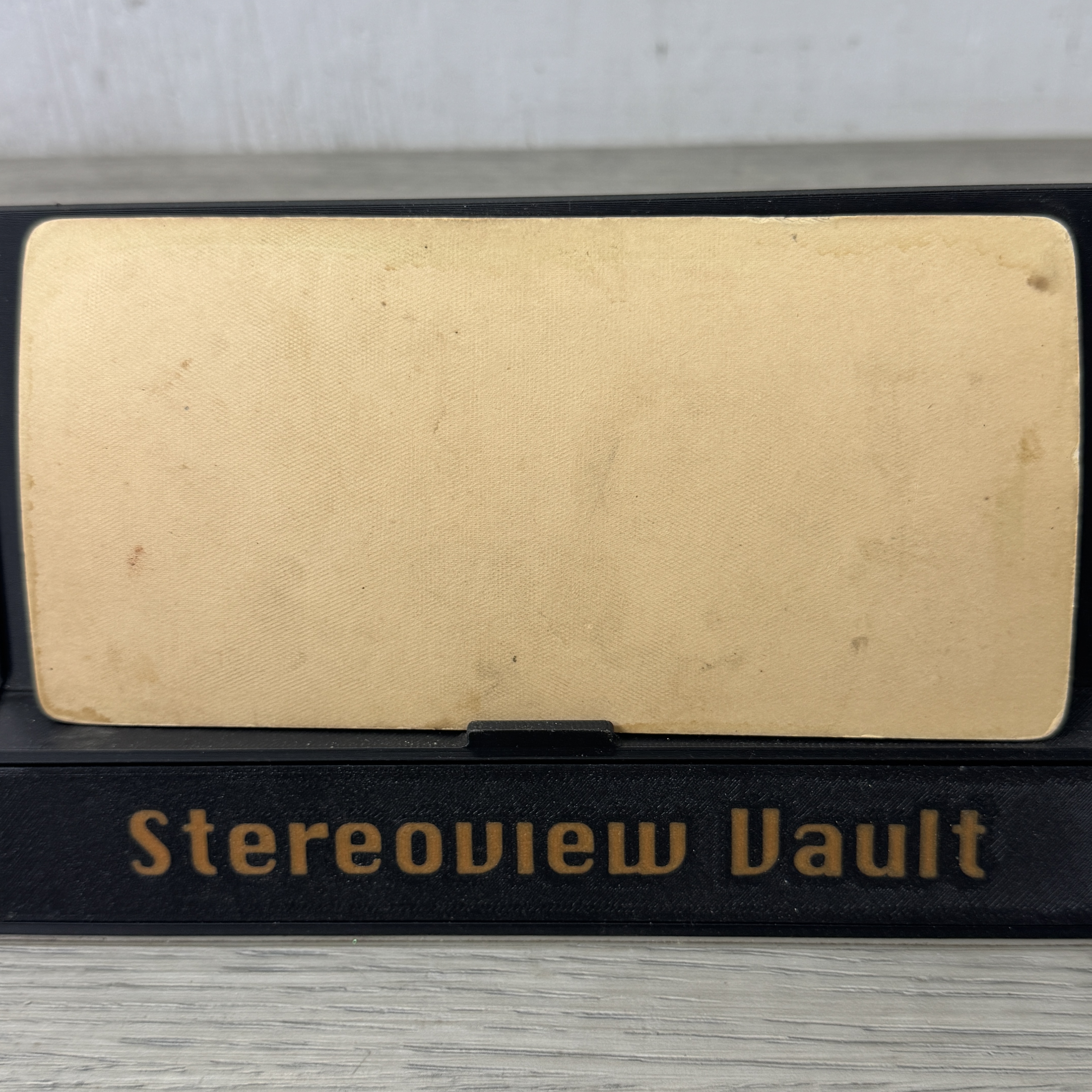 Underwood & Underwood Stereoview, Troop I, 6th U.S. Cavalry, Tampa, c.1898 - Back