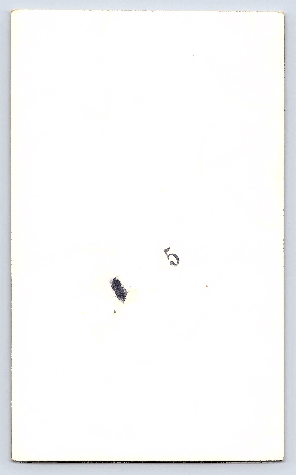 Vintage Snapshot of Couple, 2.67" × 4.46", Mid-20th Century - Back