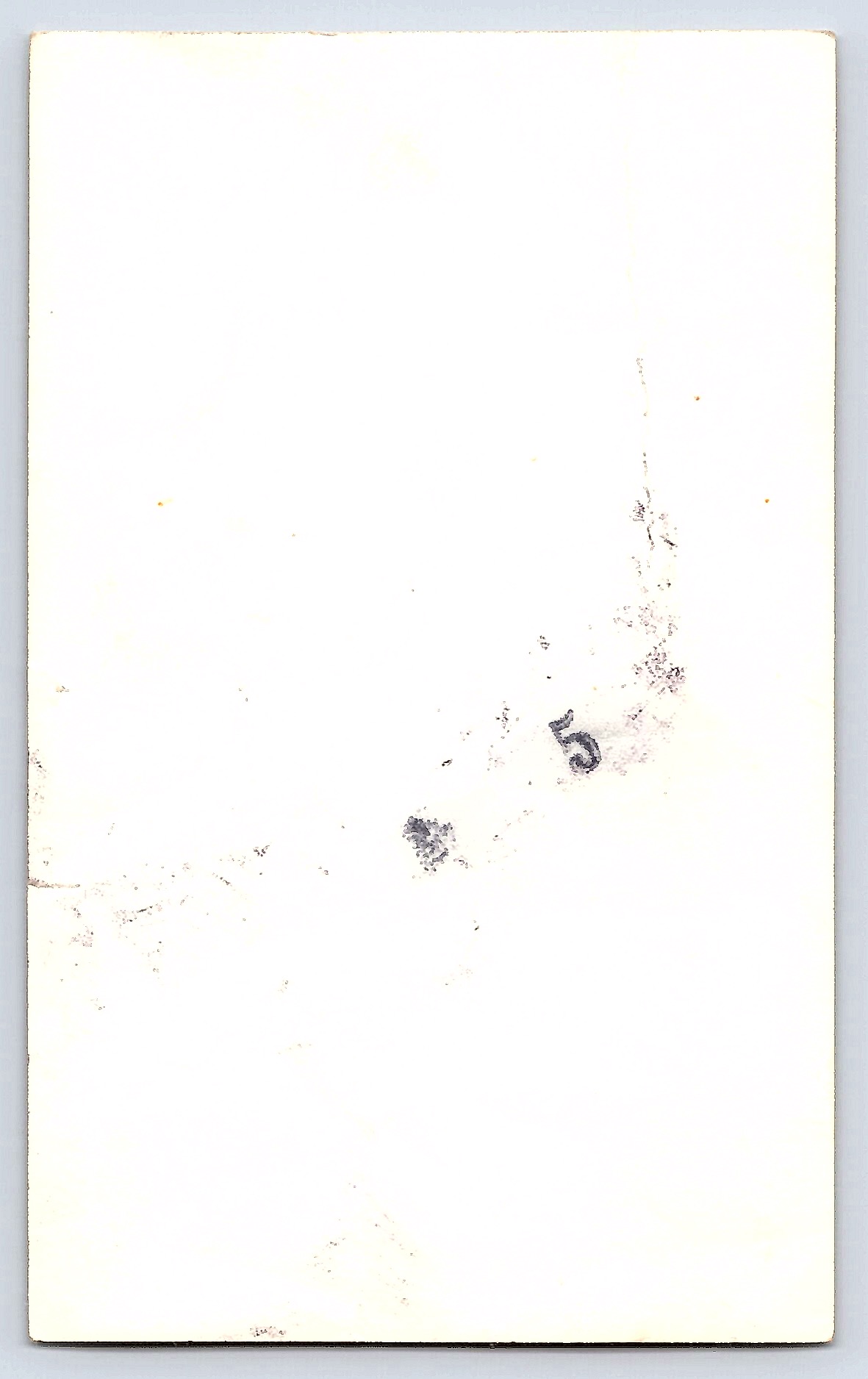 1950s Snapshot of a Couple Posing, 2.7 × 4.44 inches - Back