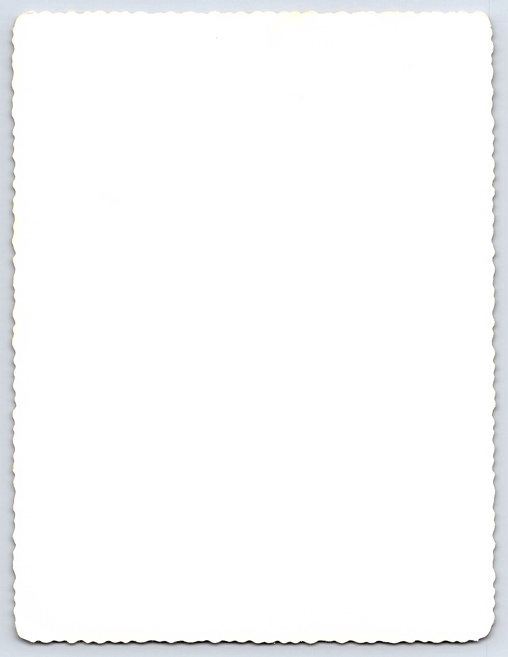 Family Portrait with Holiday Greeting, Gelatin Silver Print, 1950s - Back