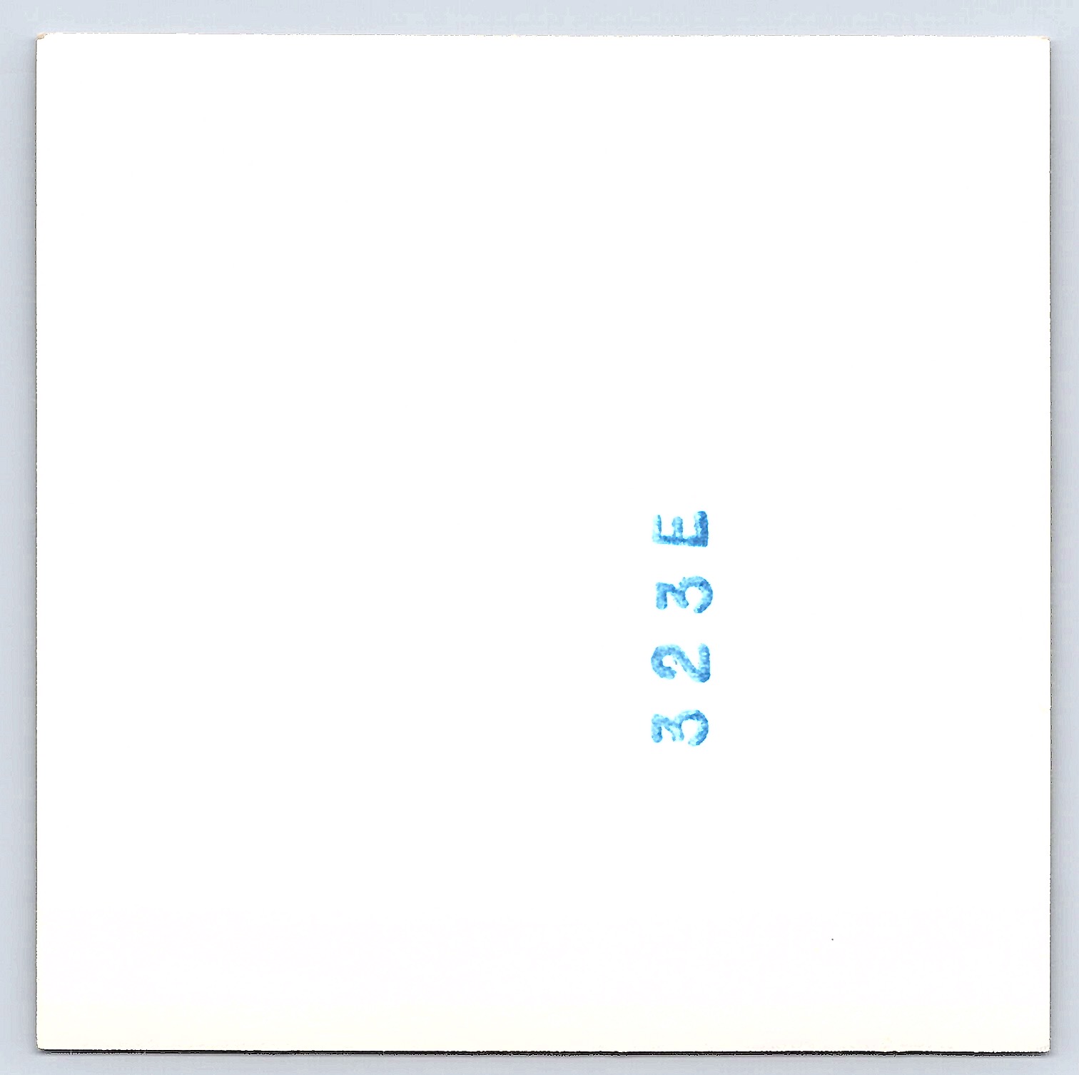 1950s Christmas Morning with Child and Gifts, Black and White Photo - Back