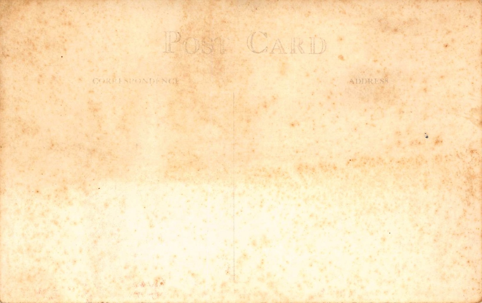 White's Modern Cabins, RPPC, Mojave, California, 1940s - Back