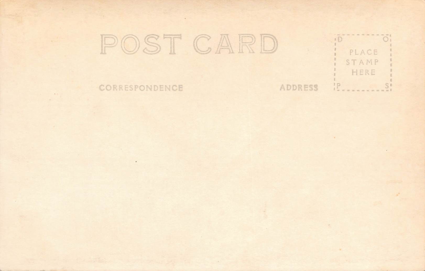 Greetings from Lake City, Minn., Divided Back Postcard, Early 1900s - Back