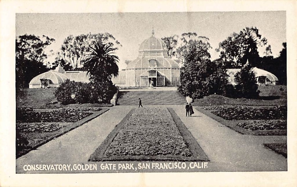 Conservatory, Golden Gate Park, San Francisco, Early 20th Century - Front