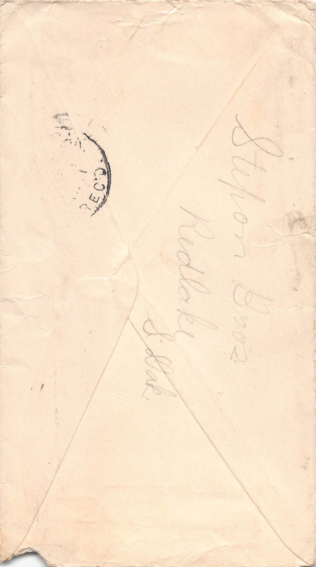 1911 Marion Iowa Short-Horn Cattle Farm Letter w/ Cover – W.W. Vaughn Wildwood Farm - Image